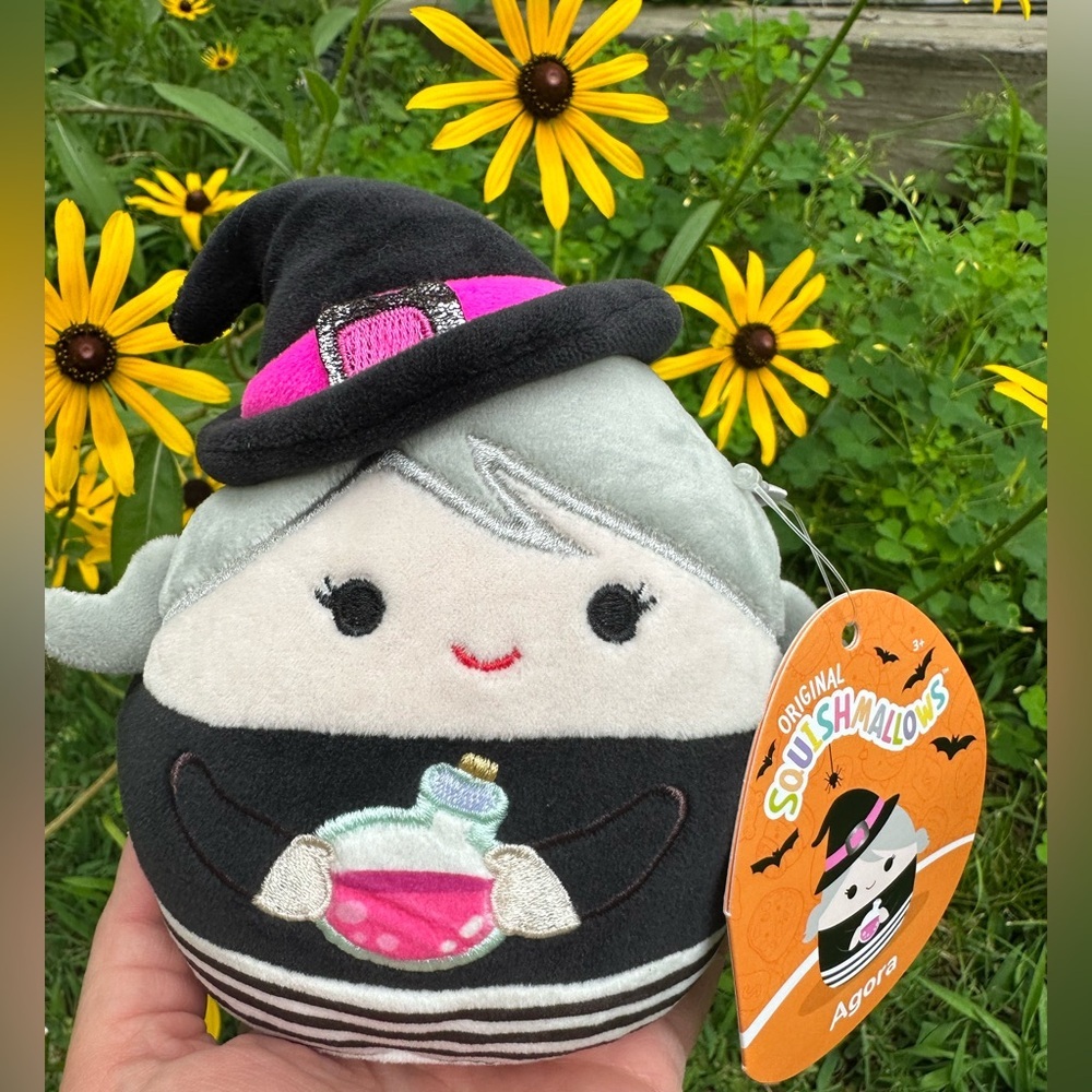 Squishmallows Agora Witch 5” NWT